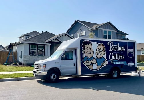 Brothers Gutters Truck
