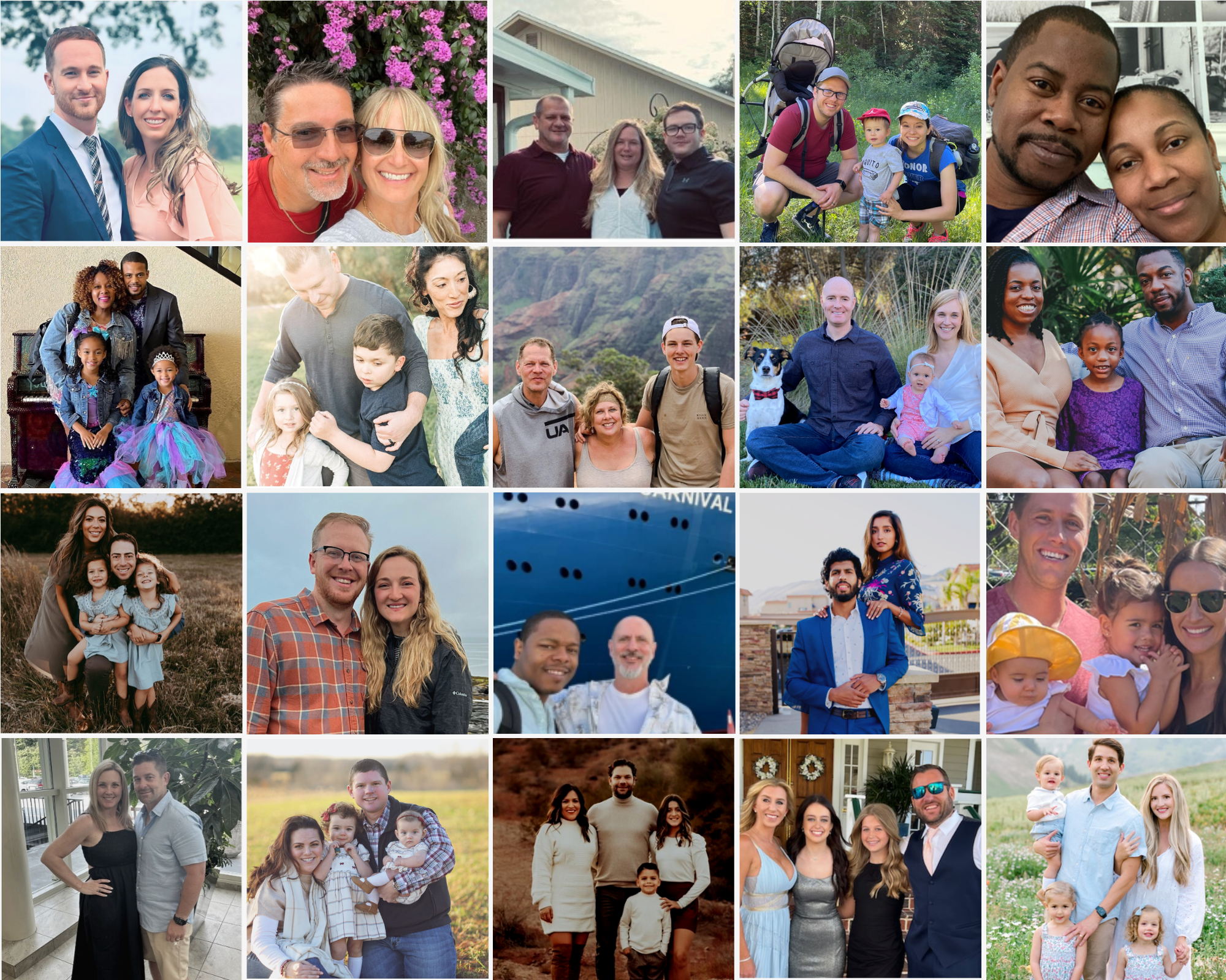 Beige & Grey Minimalist Aesthetic Simple Grid Photo Collage